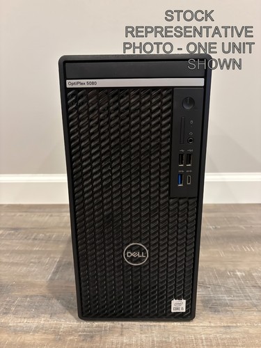 Dell optiplex 5080 - tower, intel